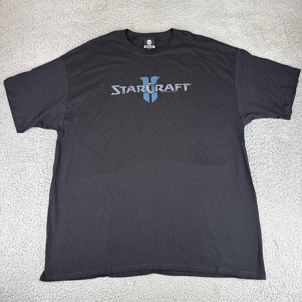 StarCraft 2 T-Shirt Men's 2xl Blizzard Wings Of Liberty Video Game Promo‎